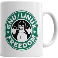 Humuts Gnu Lınux Kupa Bardak