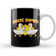 Humuts Goose Bumps Goosebumps Geese Pun Animal Lover Kupa Bardak