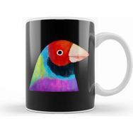 Humuts Gouldian Finch Bird 01 Kupa Bardak