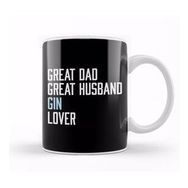 Humuts Great Dad Great Husband Gin Lover Kupa
