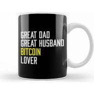 Humuts Great Dad Husband Bitcoin Lover Kupa