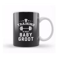 Humuts Guardians of the Galaxy Training To Beat Baby Groot Kupa Bardak