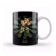 Humuts Guile Street Fighter Retro Japanese Kupa Bardak