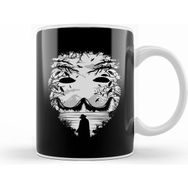 Humuts Guy Fawkes Mask Collage Kupa Bardak