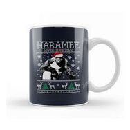 Humuts Harambe Loved Christmas Knit Kupa Bardak