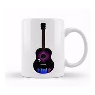 Humuts Harry Styles Guitar 07 Beyaz Porselen Kupa Bardak
