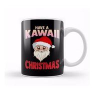 Humuts Have A Kawaii Christmas Funny Anime Santa Claus Beyaz Porselen Kupa Bardak