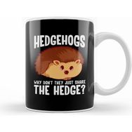 Humuts Hedgehogs Why Don T They Just Share The Hedge Kupa Bardak
