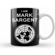 Humuts I Am Mark Sargent Flat Earther Kupa Bardak