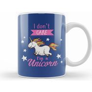 Humuts I Dont Care I Am A Unicorn Kupa Bardak