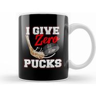 Humuts I Give Zero Pucks Ice Hockey Players Sarcastic Pun Kupa