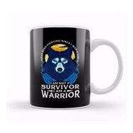 Humuts I Have Been Fighting Since I Was A I Am Not A Survivor I Am A Warrior Fierce Wolf Kupa Bardak
