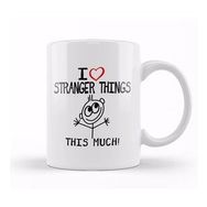 Humuts I Heart Stranger Things This Much Kupa Bardak