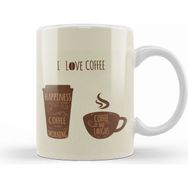 Humuts I Love Coffe Kupa Bardak