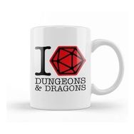 Humuts I Love Dungeons And Dragons Kupa Bardak