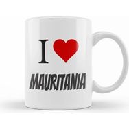 Humuts I Love Mauritania Kupa Bardak