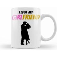 Humuts I Love My Husband Couple Bicycle Kupa Bardak