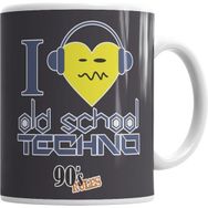 Humuts I Love Techno Kupa Bardak