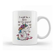 Humuts I May Be A Nerd But Im Magical Unicorn Pixel Art Kupa Bardak