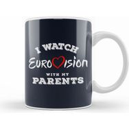 Humuts I Watch Eurovision with My Parents Beyaz Kupa