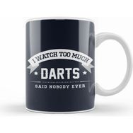 Humuts I Watch too Much Darts Said Nobody Ever Beyaz Kupa