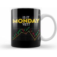 Humuts Is It Monday Yet Funny Stock Market Daytrader Kupa Bardak