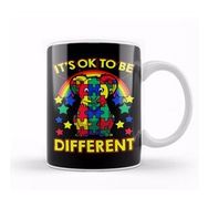 Humuts It S Ok To Be Different Autism Awareness Panda Kupa Bardak