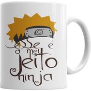 Humuts Jeito Ninja Naruto Beyaz Kupa