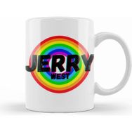 Humuts Jerry West Basketball Gifts Vintage Retro Rainbow Quotes For Boys And Dad Kupa Bardak