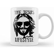 Humuts Jesus Lifestyle Estampa Escura Beyaz Kupa