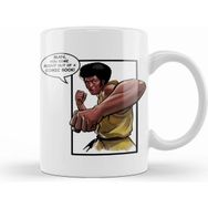 Humuts Jim Kelly Comic Beyaz Kupa