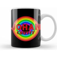 Humuts Johan Cruyff Vintage Retro Rainbow Style Beyaz Kupa