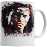 Humuts John Matrix Commando Arnold Schwarzenegger Kupa Bardak
