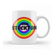 Humuts John Stockton Basketball Gifts Vintage Retro Rainbow Quotes For Boys And Ddad Kupa Bardak