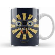 Humuts Johnny 5 Retro Japanese Short Circuit Beyaz Kupa