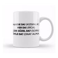 Humuts Karadeniz Sözleri da Sadece Bir Bağlaç Beyaz Kupa