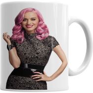 Humuts Katy Perry Cabelo Rosa Beyaz Kupa