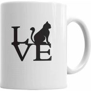 Humuts Kedi Cat Love Kupa