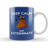 Humuts Keep Calm And Exterminate Doctor Who Kupa