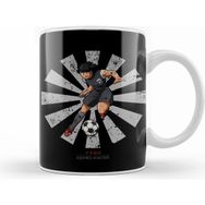 Humuts Kojiro Hyuga Retro Japanese Captain Tsubasa Kupa Bardak