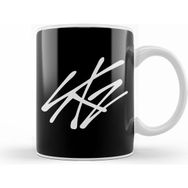 Humuts Kpop Stray Kids Skz Logo 01 Beyaz Kupa