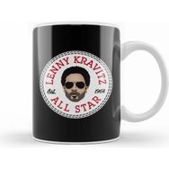 Humuts Lenny Kravitz All Star Converse Logo Beyaz Kupa