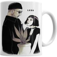 Humuts Leon The Professional 2 Porselen Beyaz Kupa Bardak
