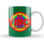 Humuts Leonardo Da Vinc Vintage Retro Style Beyaz Kupa