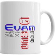 Humuts Letreiro Evan Games 1988 Beyaz Kupa