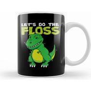 Humuts Lets Do the Floss Cute Dinosaur Flossing T Rex Kupa