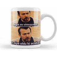 Humuts Leyla ile Mecnun Beyaz Kupa