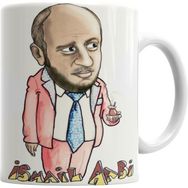 Humuts Leyla ile Mecnun İsmail Abi Karikatür Beyaz Kupa