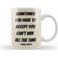 Humuts Lionel Messi Quotes Gifts Beyaz Kupa