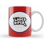 Humuts Loaded Diaper Logo Beyaz Kupa